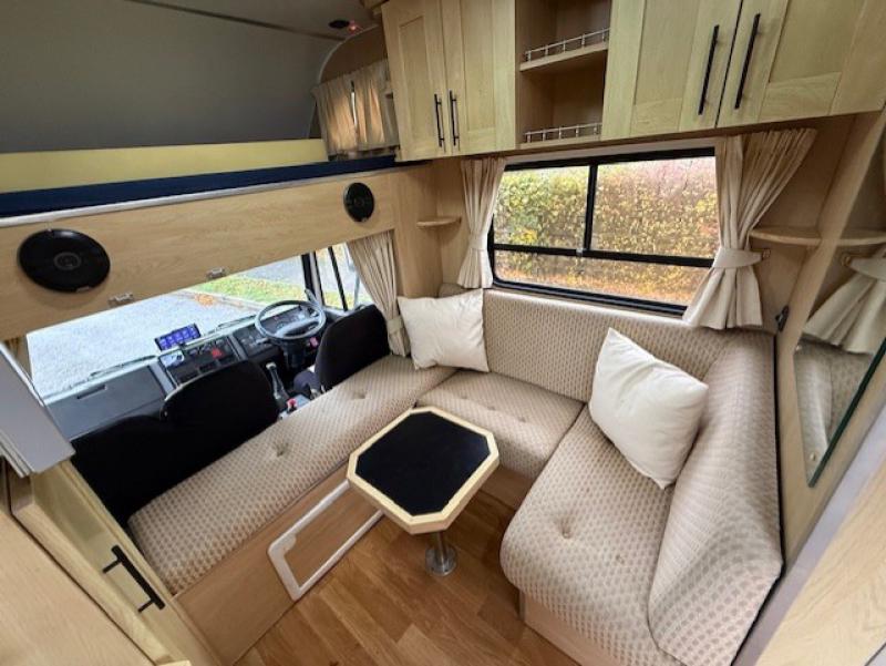 25-1223-Compact 7.5 Ton 2002 Iveco Eurocargo 75E17  Coach built by PRB coach builders. Stalled for 3. Smart living with sleeping for 2. No external tack locker intruding into the horse area. Toilet and shower. 21 ft length 25-1223-Compact 7.5 Ton 2002 Iveco Eurocargo 75E17  Coach built by PRB coach builders. Stalled for 3. Smart living with sleeping for 2. No external tack locker intruding into the horse area. Toilet and shower. 21 ft length