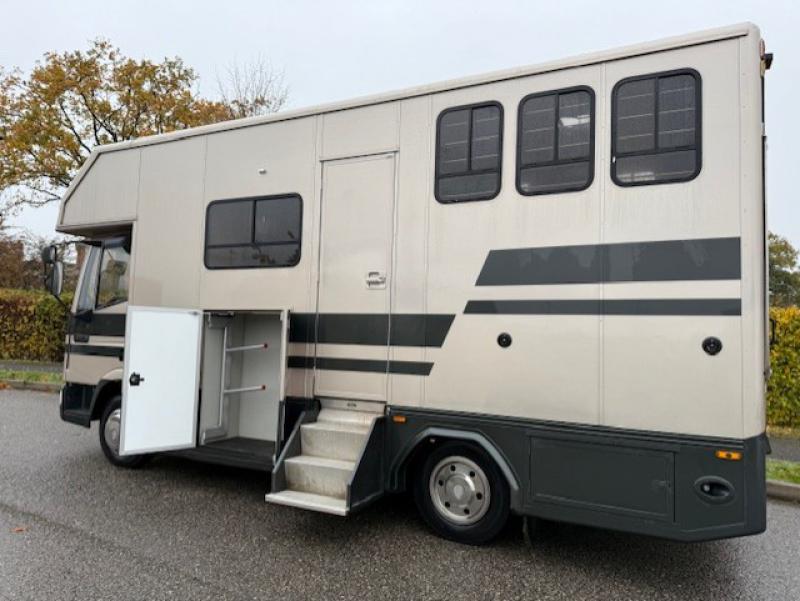 25-1223-Compact 7.5 Ton 2002 Iveco Eurocargo 75E17  Coach built by PRB coach builders. Stalled for 3. Smart living with sleeping for 2. No external tack locker intruding into the horse area. Toilet and shower. 21 ft length 25-1223-Compact 7.5 Ton 2002 Iveco Eurocargo 75E17  Coach built by PRB coach builders. Stalled for 3. Smart living with sleeping for 2. No external tack locker intruding into the horse area. Toilet and shower. 21 ft length